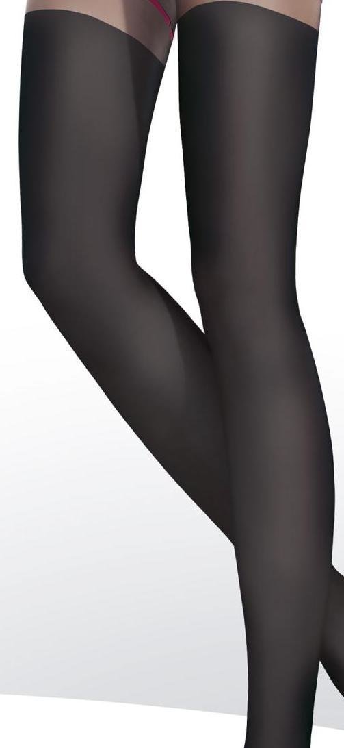 Fiore: Little Wine Red Bow Opaque Tights