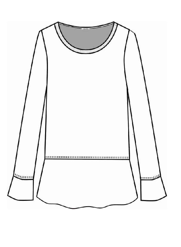 Maloka: Soft Ruffles Wool Tricot Sweater (Few Left!)