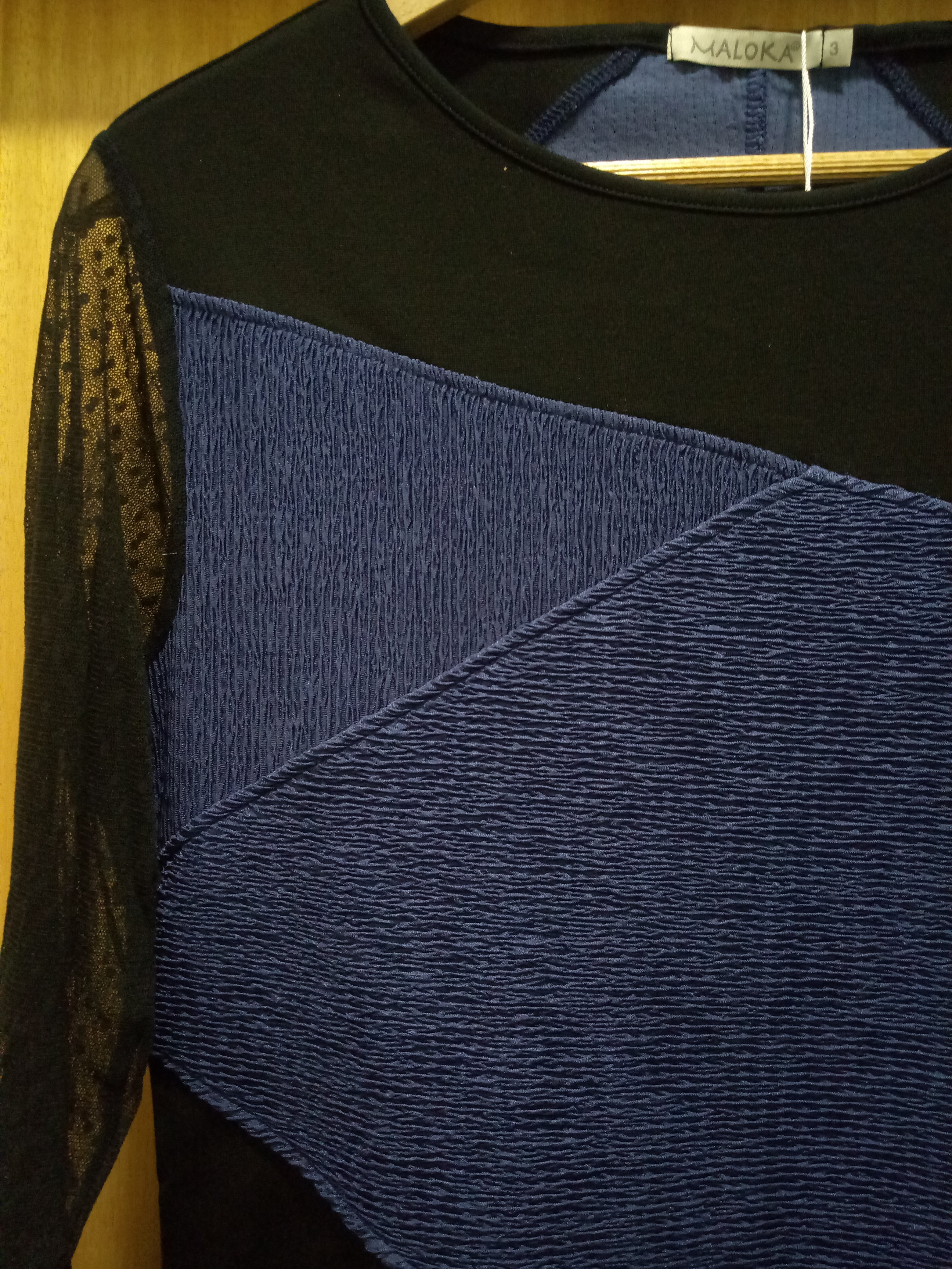 Maloka: Diamond Twist Scrunched Ribbon Dress