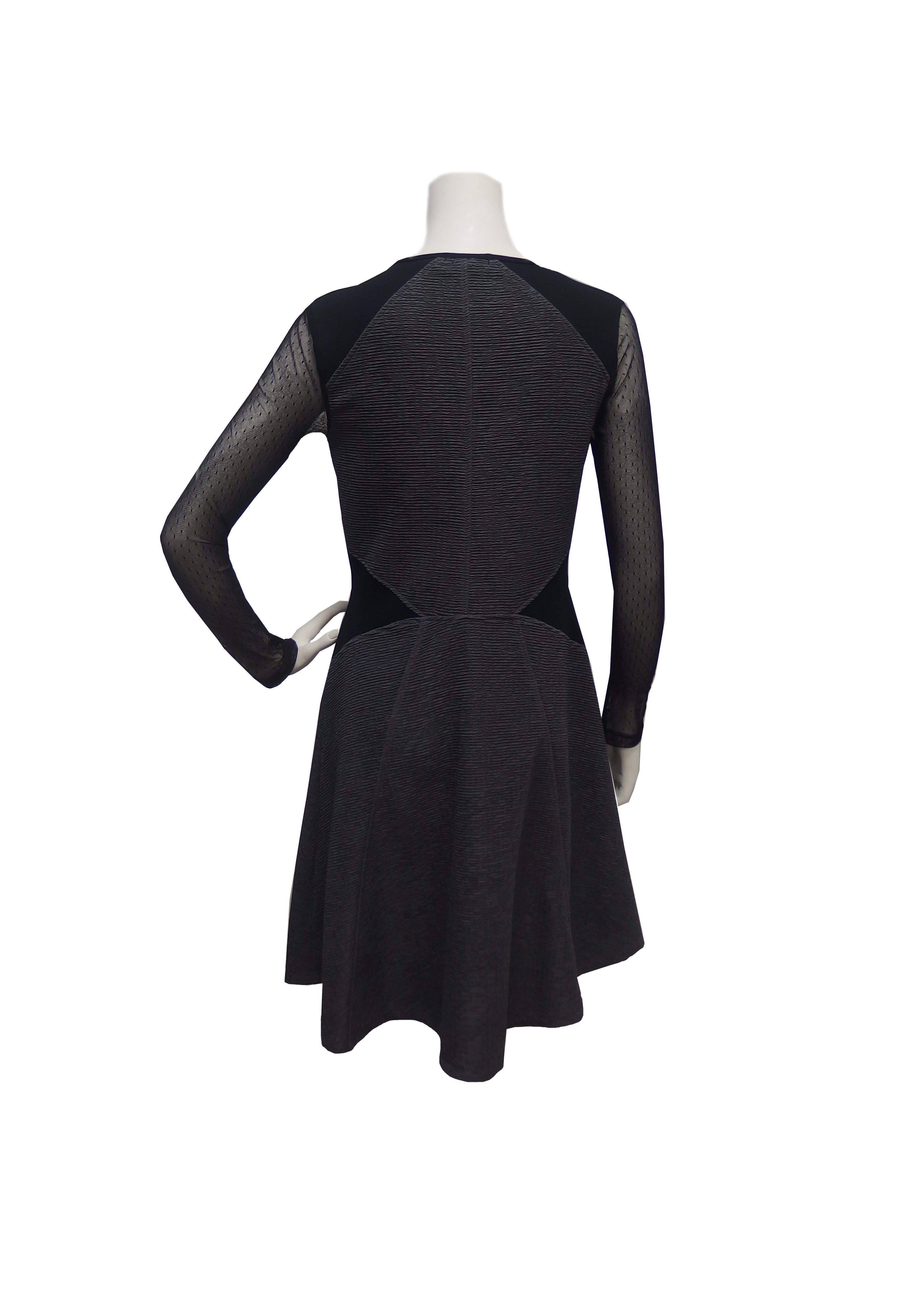 Maloka: Diamond Twist Scrunched Ribbon Dress