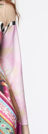 IPNG: Pink Lotus Colorium Cold Shoulder Dress (Ships Immed, 1 Left!)