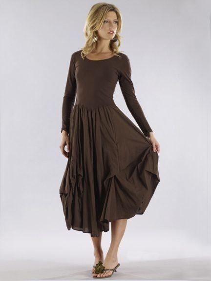 Luna Luz: Tied & Dyed Off The Shoulder Godet Dress (Ships Immed in Electric Blue, 2 Left!)