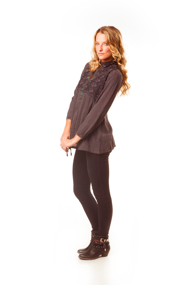 Savage Culture: Bittersweet Embroidered Truffle Tunic Antika