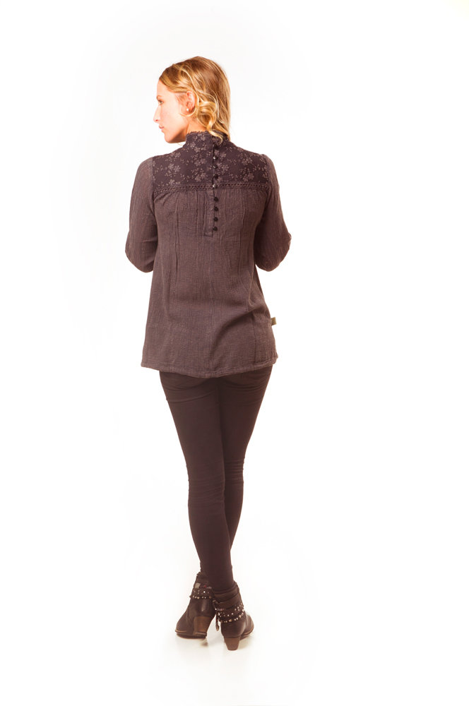 Savage Culture: Bittersweet Embroidered Truffle Tunic Antika