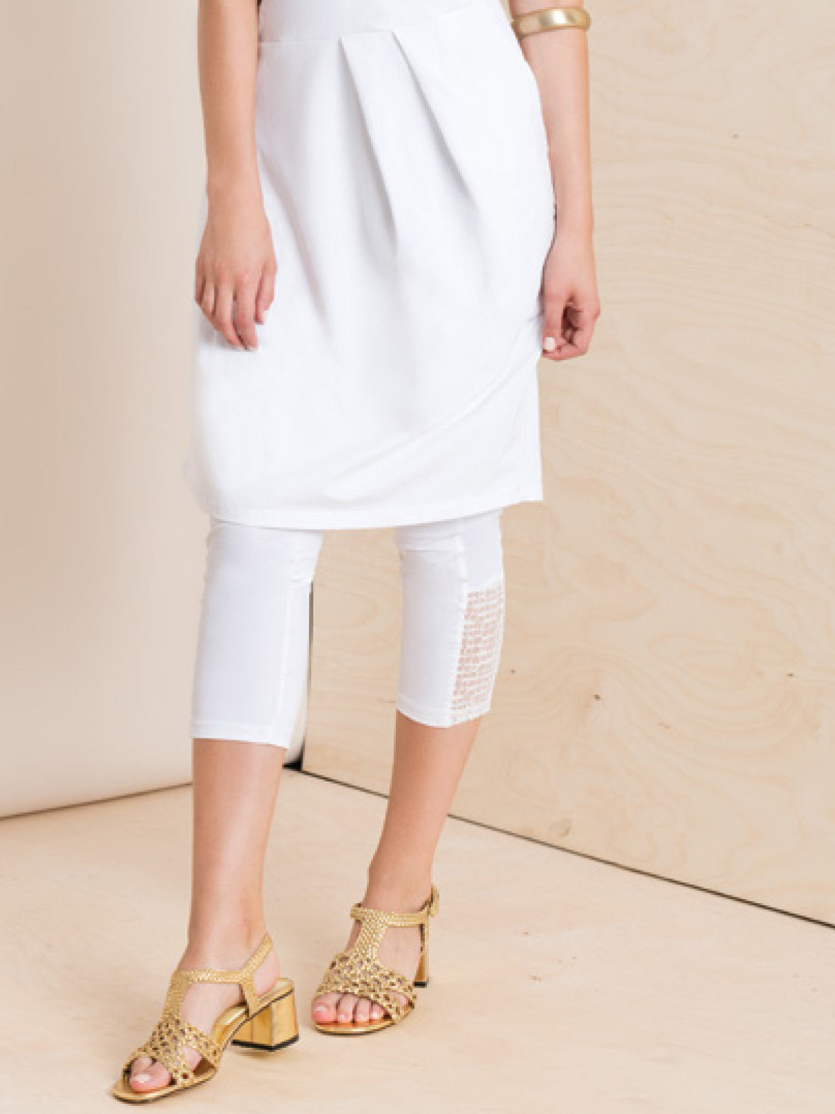 Maloka: Sexy Skyscraper Cropped Legging (Many Colors!) MK_KETCH_N