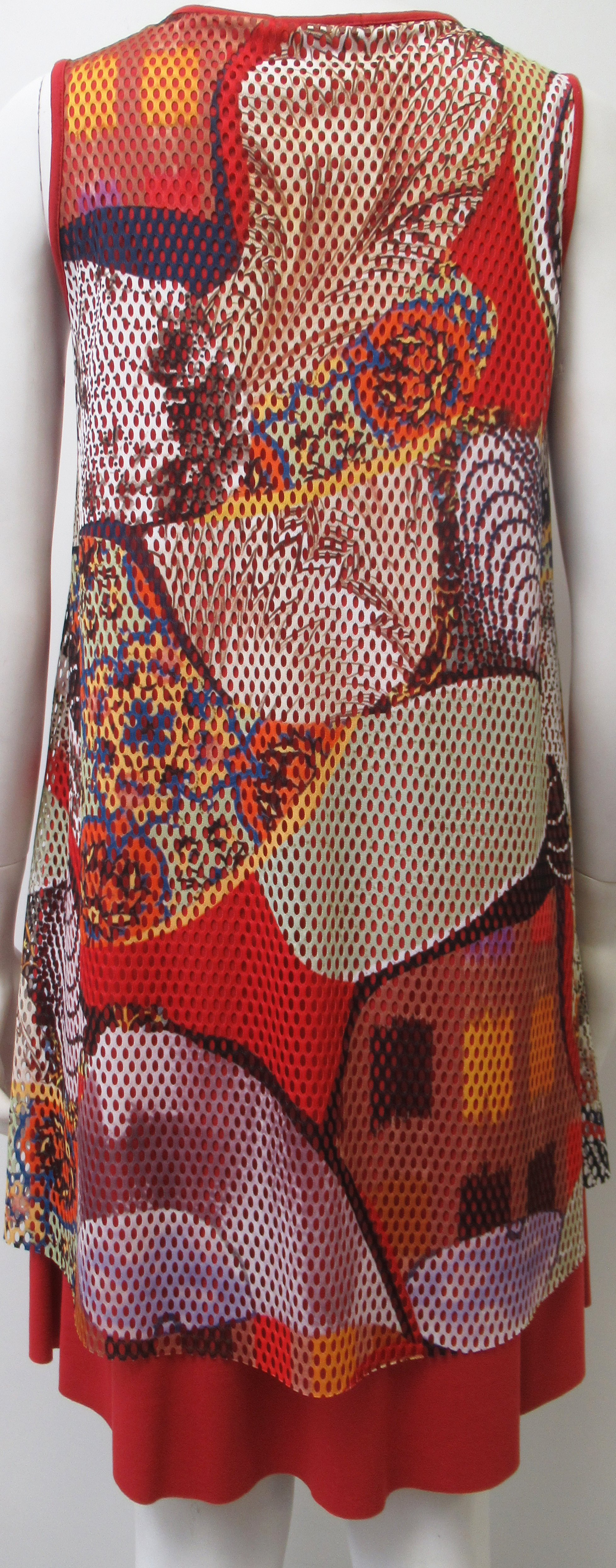 Maloka: Puzzle Pieces Abstract Art Midi Dress (Few Left!)