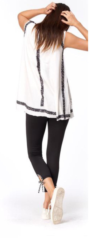 IPNG: Ankle Keyhole Tied & Cropped Legging (Some Ship Immed!) IPNG_BSCL-001_N