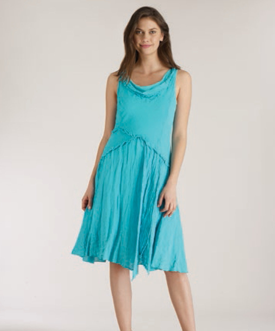 Luna Luz: Linen Gauze Tiered Midi Sundress (NEW Spring 2019 Colors!)