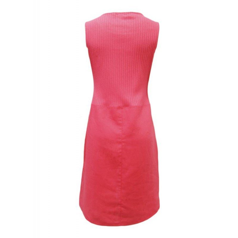 Maloka: Princess Seam Swivel Linen Midi Dress (2 Left!)