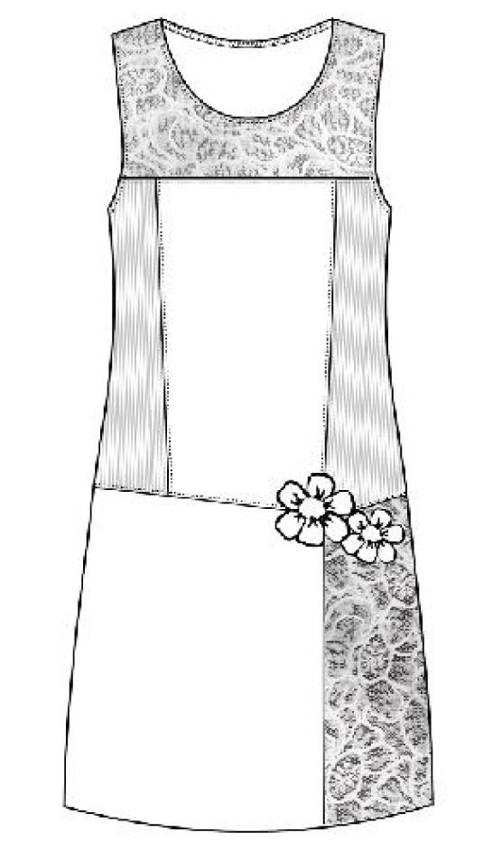 Maloka: Soft As Orchid Petals Linen Shift Dress (More Colors!)