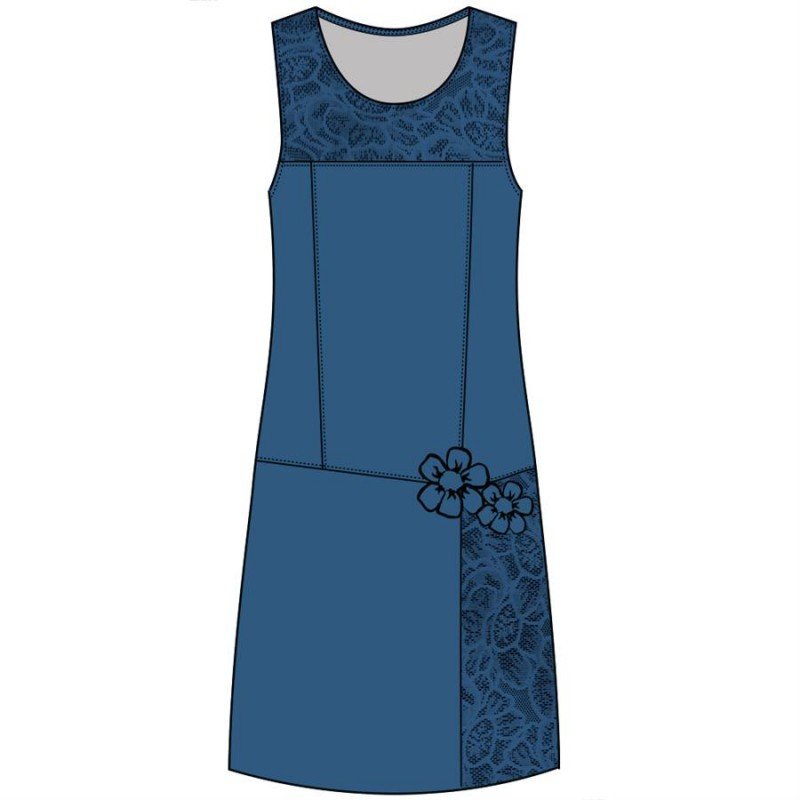 Maloka: Soft As Orchid Petals Linen Shift Dress (More Colors!)