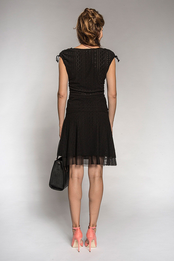 Myco Anna: Pretty In Patchwork Ruched & Tied Top (2 Left!)