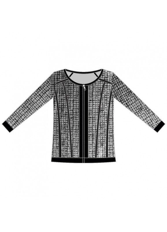 Maloka: Sexy Little Black Nylon Zip Up Jacket (More Colors!)