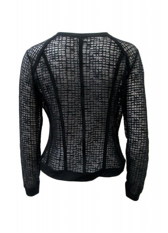 Maloka: Sexy Little Black Nylon Zip Up Jacket (More Colors!)