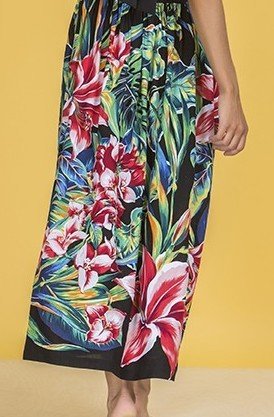 Paul Brial: Pleated Bow Back Cutout Maxi Dress (Few Left!)