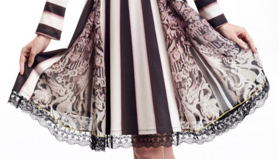 IPNG: A Cup Of Story Versailles Palace Illusion Flared Dress