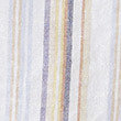 Luna Luz: Stripe High Low Ruffled Linen Tunic (More Colors, Ships Immed!)