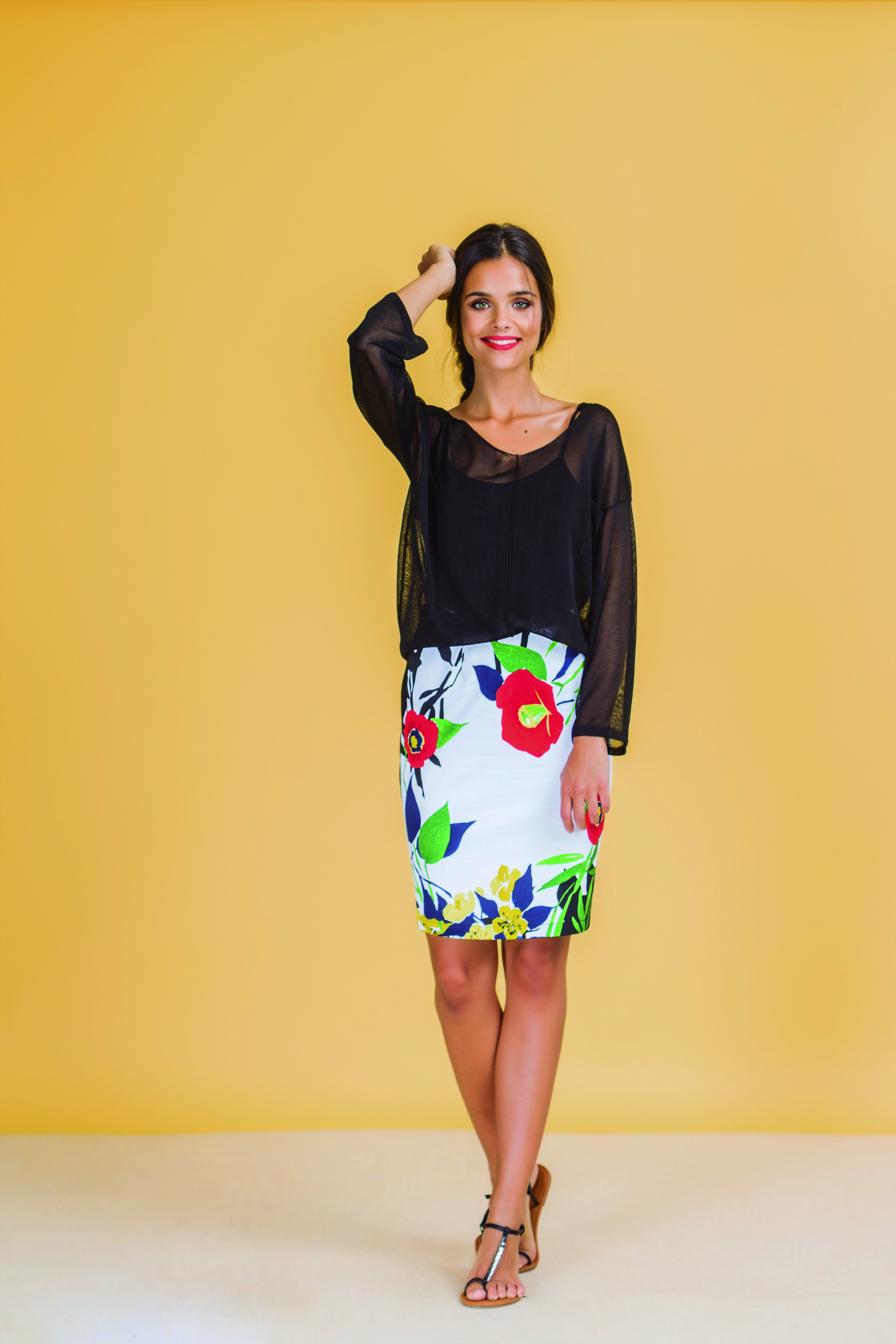 Paul Brial: Palma De Mallorca Nights Princess Seamed Skirt