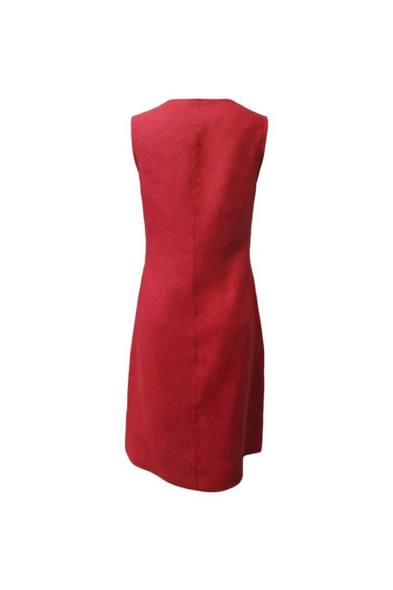 Maloka: Princess Paneled Cutout Linen Dress (More Colors!)
