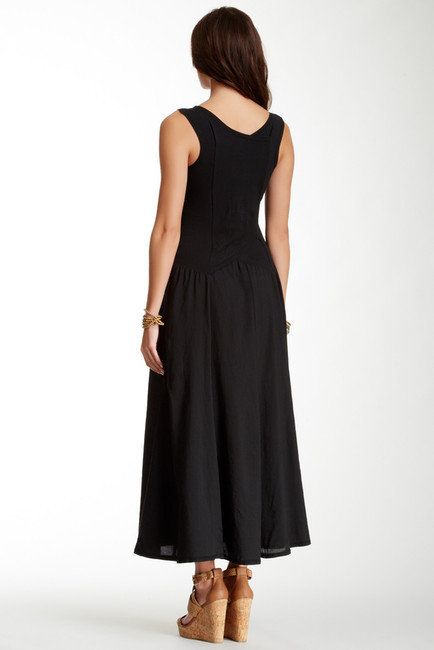 Luna Luz: Cross Over Bodice Long Dress (Ships Immed, Few Left!)