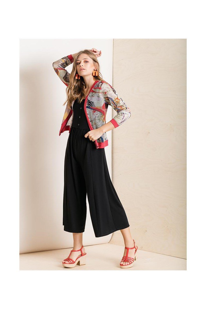 Maloka: Puzzle Abstract Art Zip Up Jacket