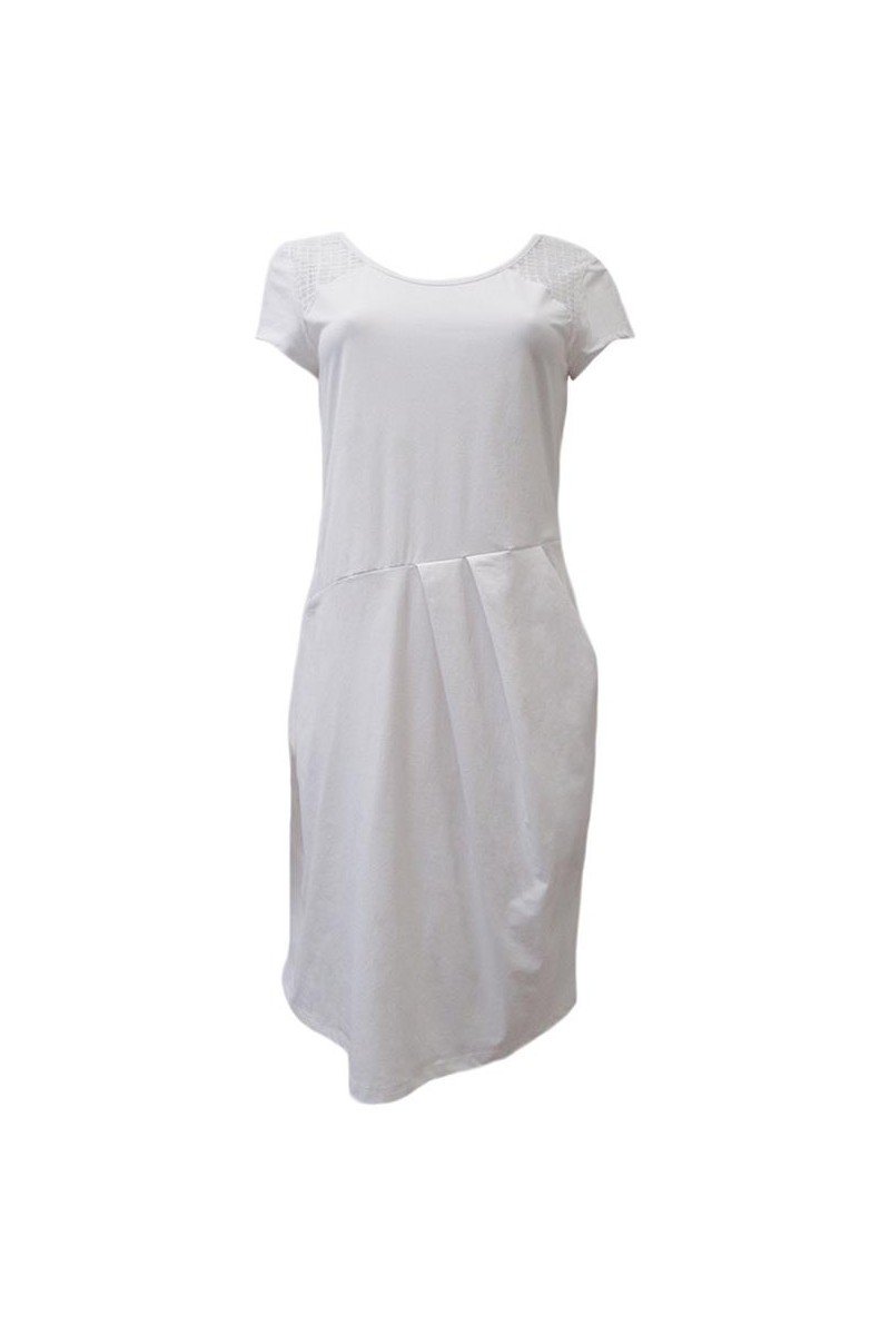 Maloka: Asymmetrical Pleat Midi Dress/Tunic (More Colors!)
