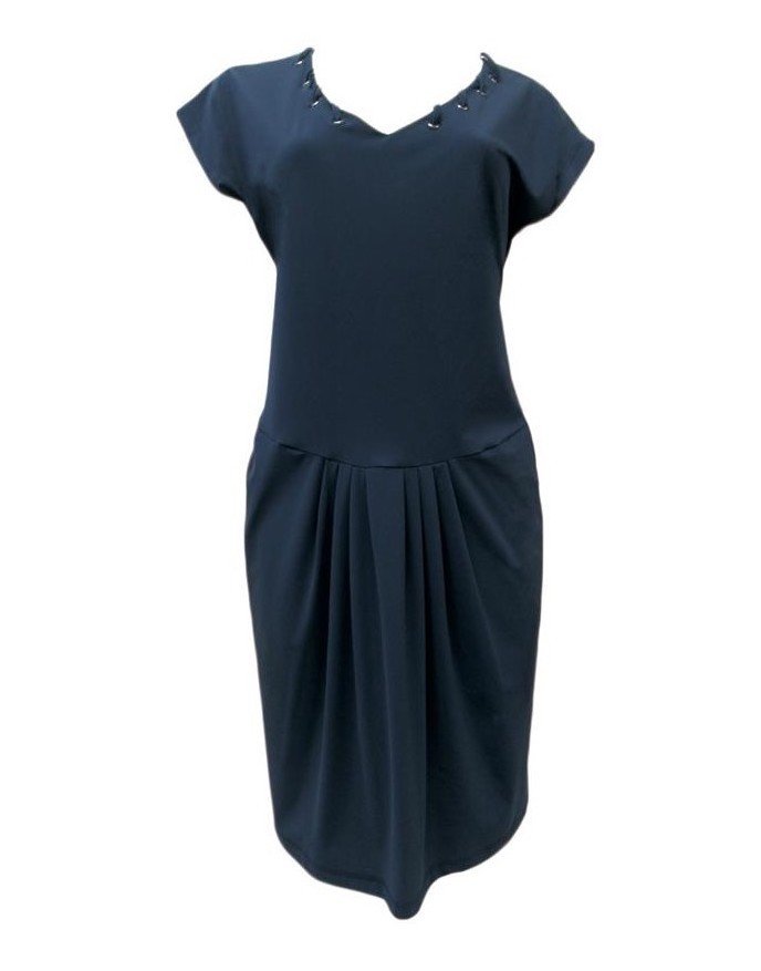 Maloka: Angled Pleat Midi Sundress Candy (More Colors, Few Left!) MK_KAYENNE