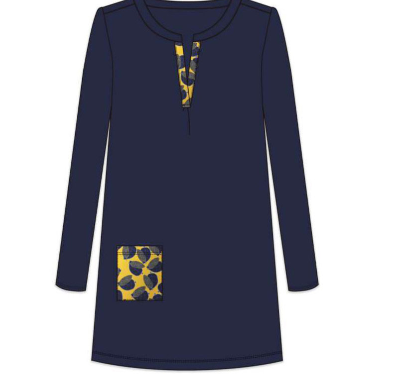 Maloka: Petal Light Soft Cotton Sweater Dress