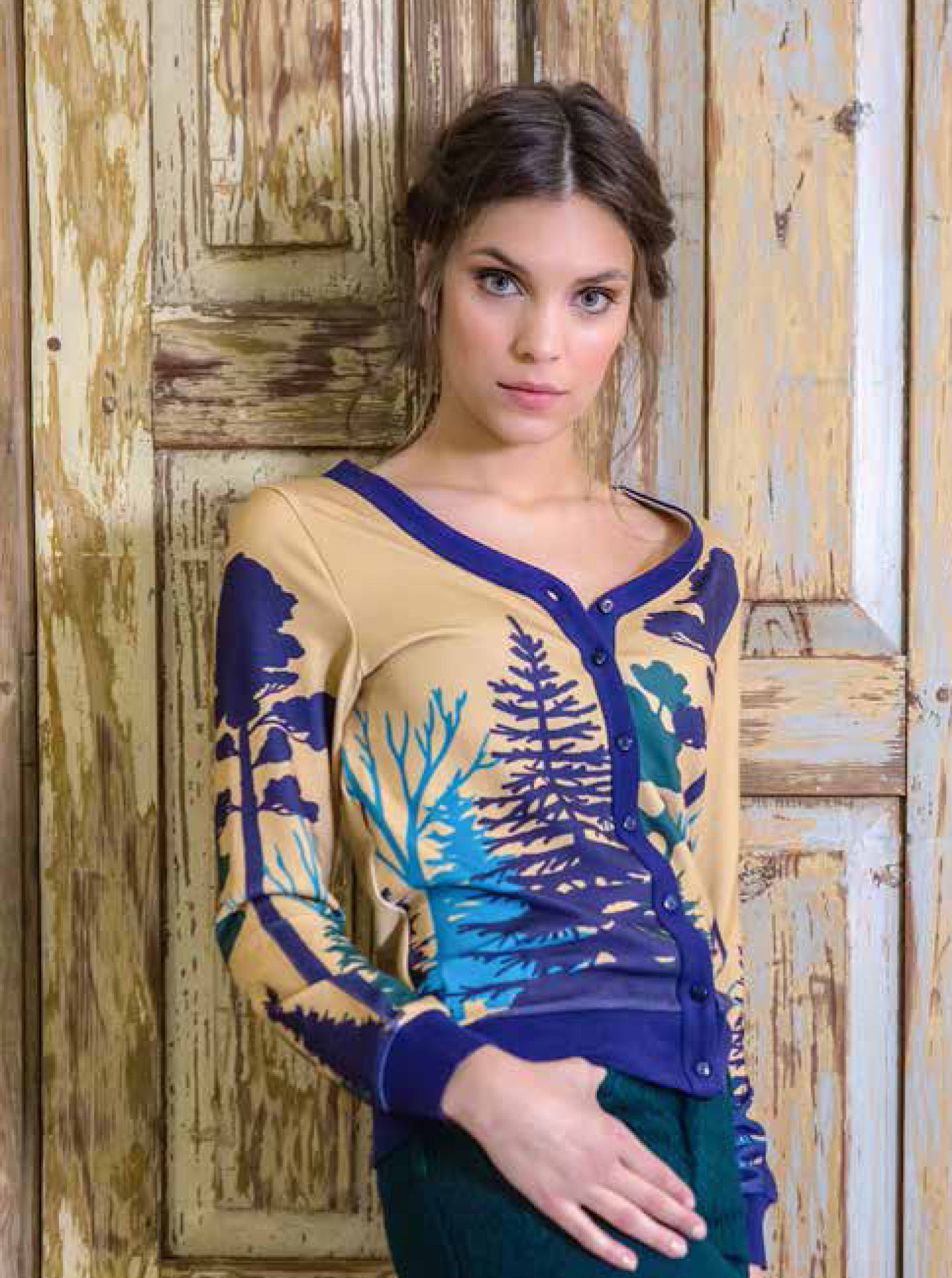 Paul Brial: Purple Forest Soft Sweater PB_FORET
