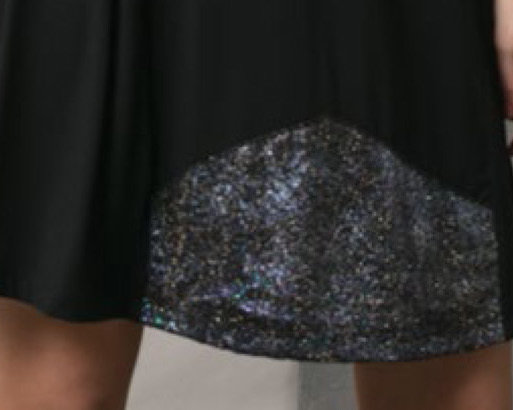 Maloka: Starry Night Asymmetrical Midi Dress (1 Left!)