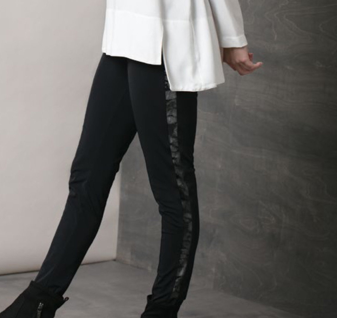 Maloka: In Love Nylon Velvet Sides Legging MK_CHARLIE
