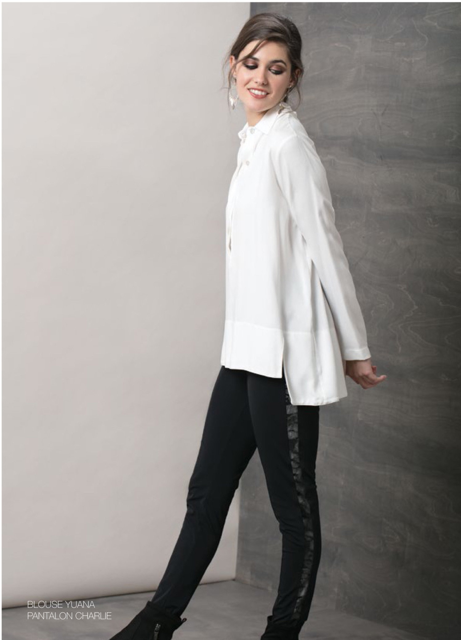 Maloka: In Love Nylon Velvet Sides Legging
