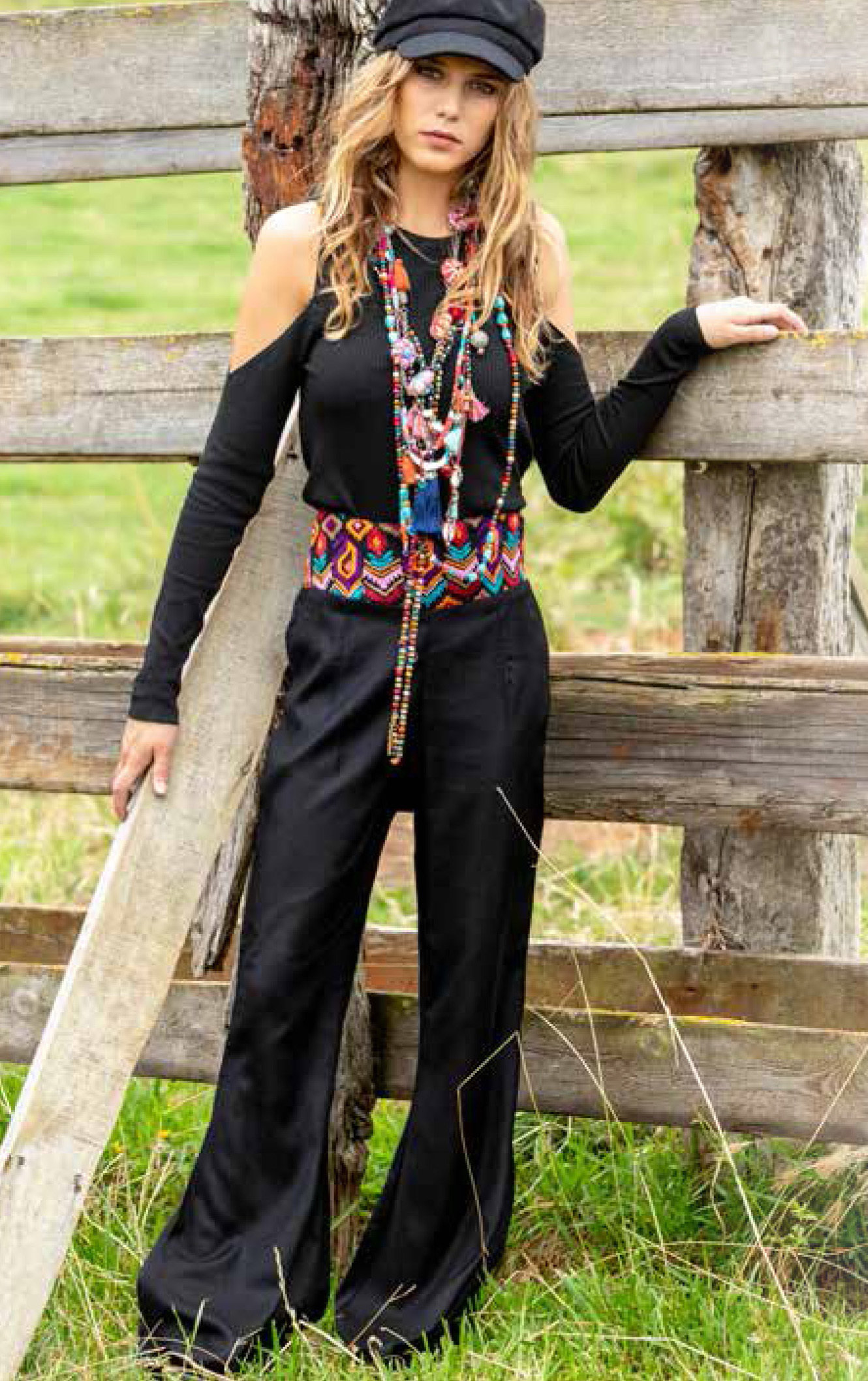 Savage Culture: Magical Frills & Flares Wide Leg Pant Mahanadi