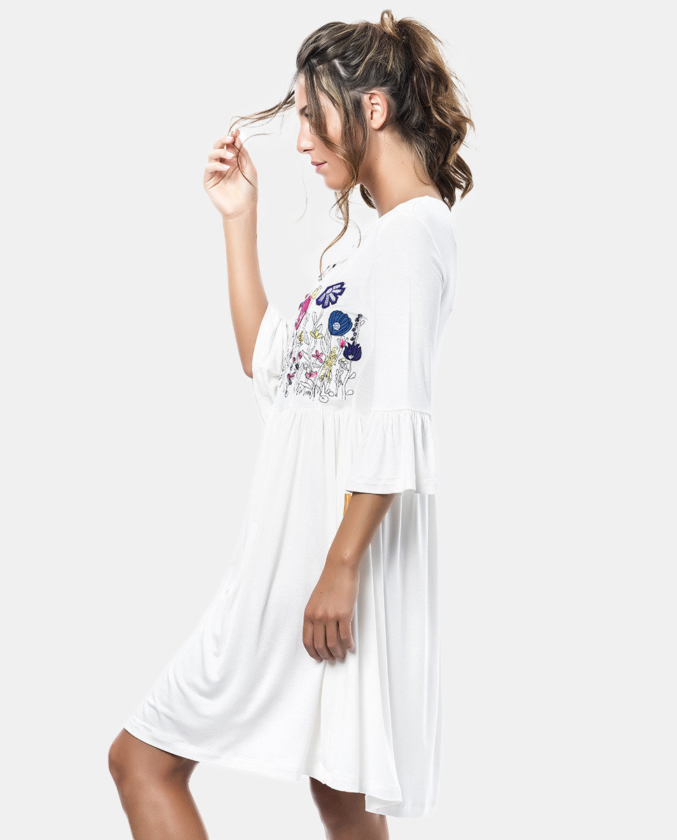 Mamatayoe: Fuschia Snow Garden Flute Dress (2 Left!)