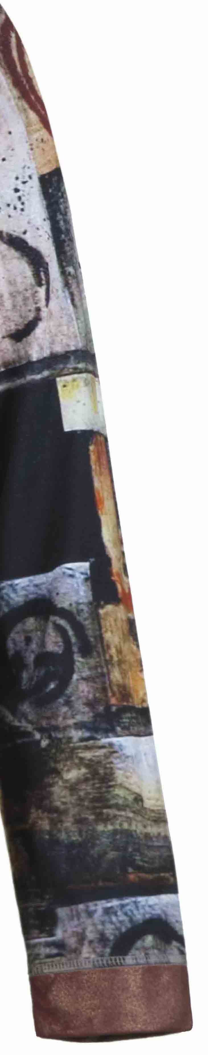Simply Art Dolcezza: Exotic Truffle Collection Abstract Flutter Tunic