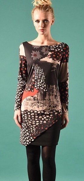 Eroke Italy: Double Cut Daisy Dress EROKE_ABE11_N2