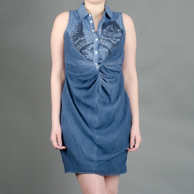 Angels Never Die Denim Shirt Dress AND_9157