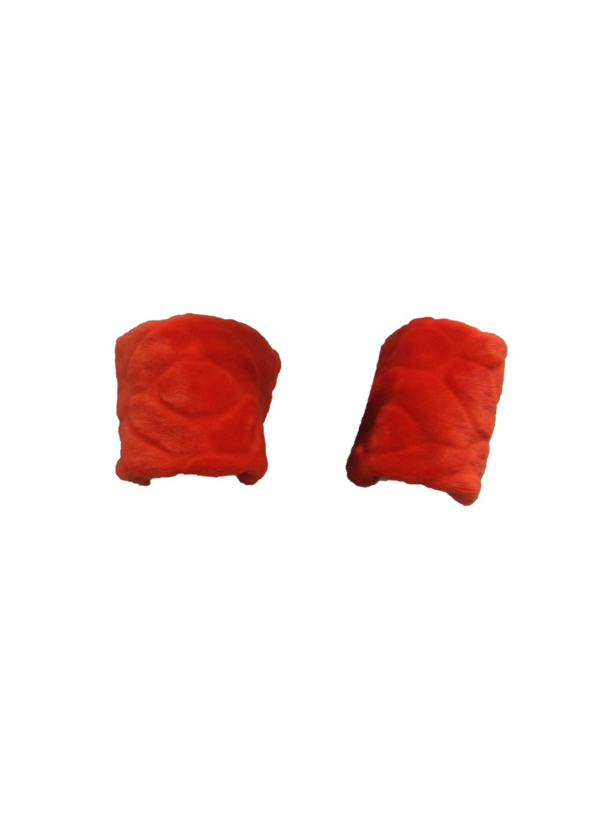 Maloka: Faux Fur Rosette Wrist Cuffs (Many Colors!) MK_MANCHETE