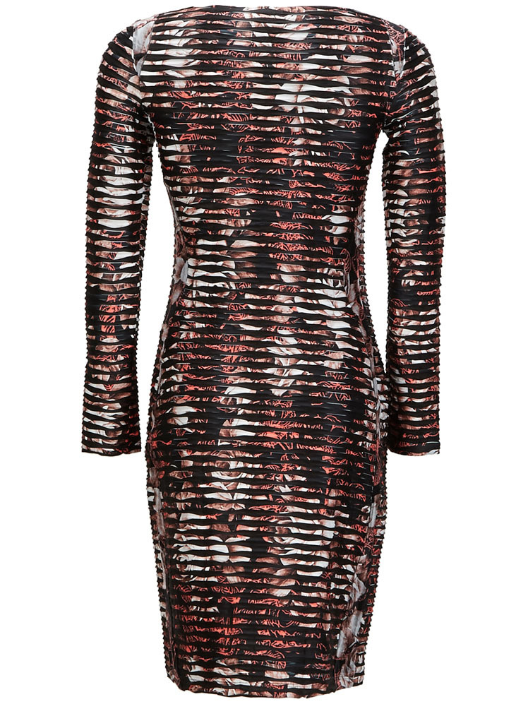 Eroke Italy: Crinkled Rosette Dress