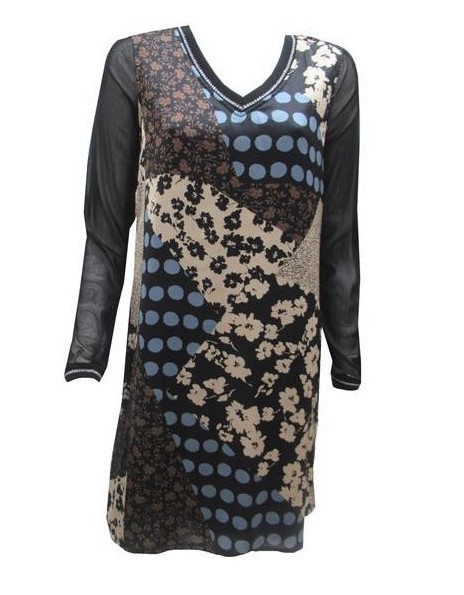 Maloka: Romantic Asymmetrical Petal Pieced Slip Dress