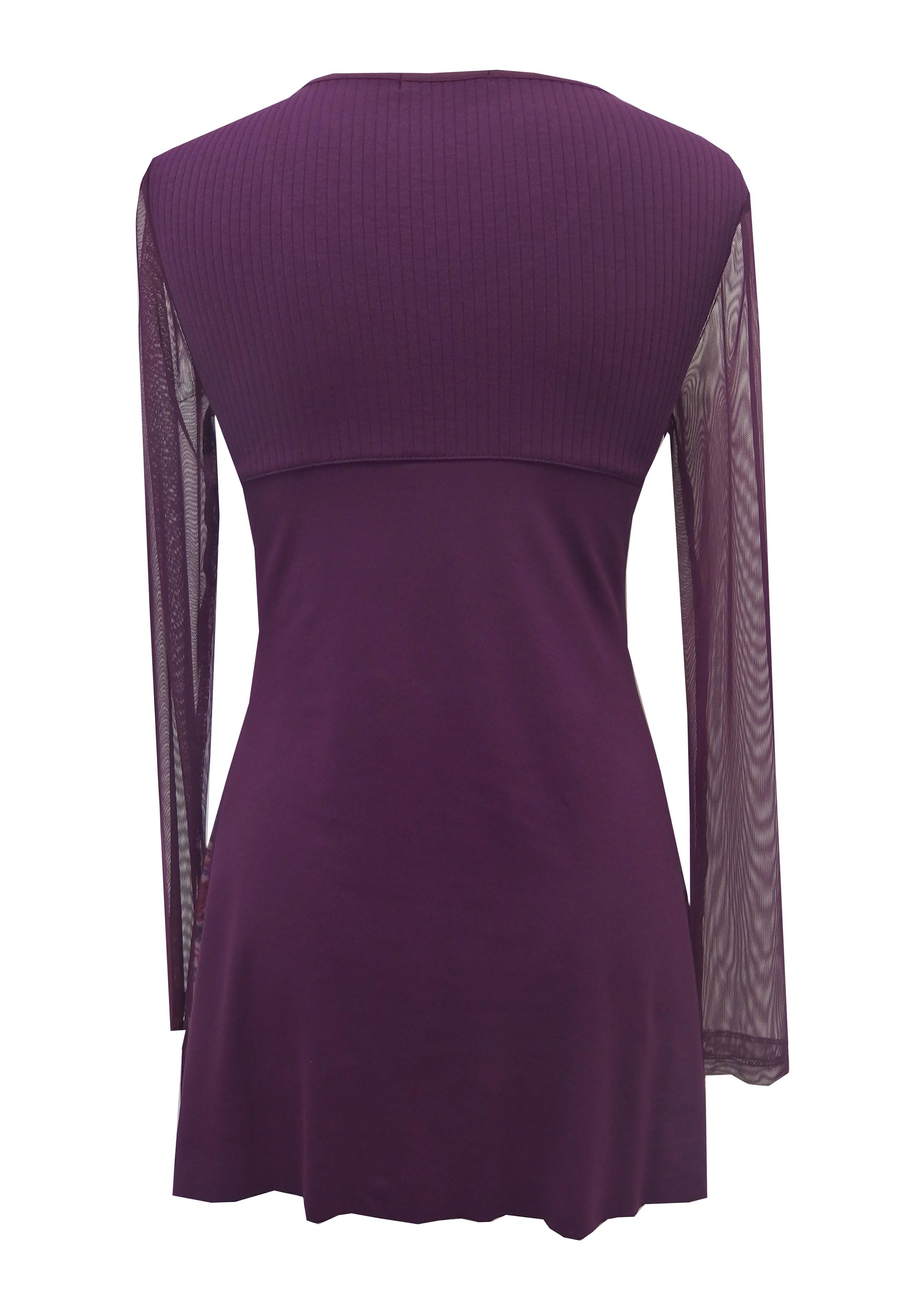 Maloka: Asymmetrical Diamond & Princess Lace Tunic