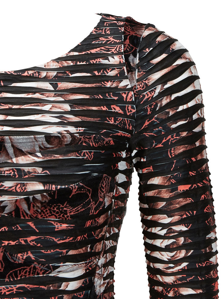 Eroke Italy: Crinkled Rosette Dress