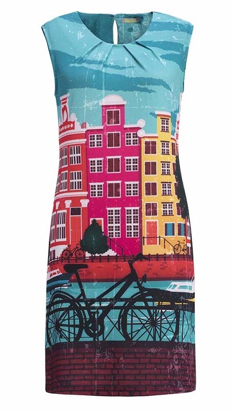 Dolcezza: Colors of Amsterdam Art Sundress DOLCEZZA_SIMPLYART_19176