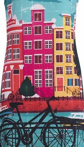Dolcezza: Colors of Amsterdam Art Sundress