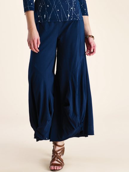 Luna Luz: Waterfall Cotton Pant (Ships Immed, 1 Left in White!)