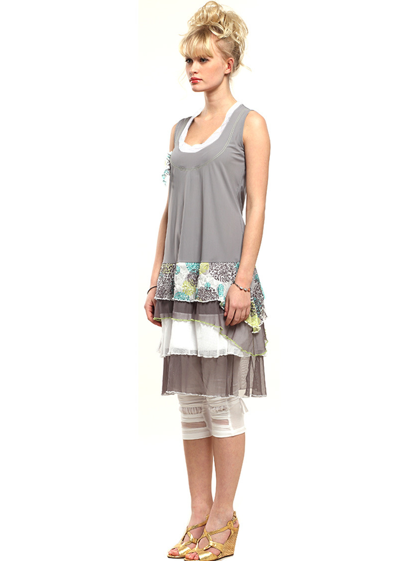 Double Jeu Paris: Luscious Sea Shells & Lace Long Tunic/Dress SOLD OUT