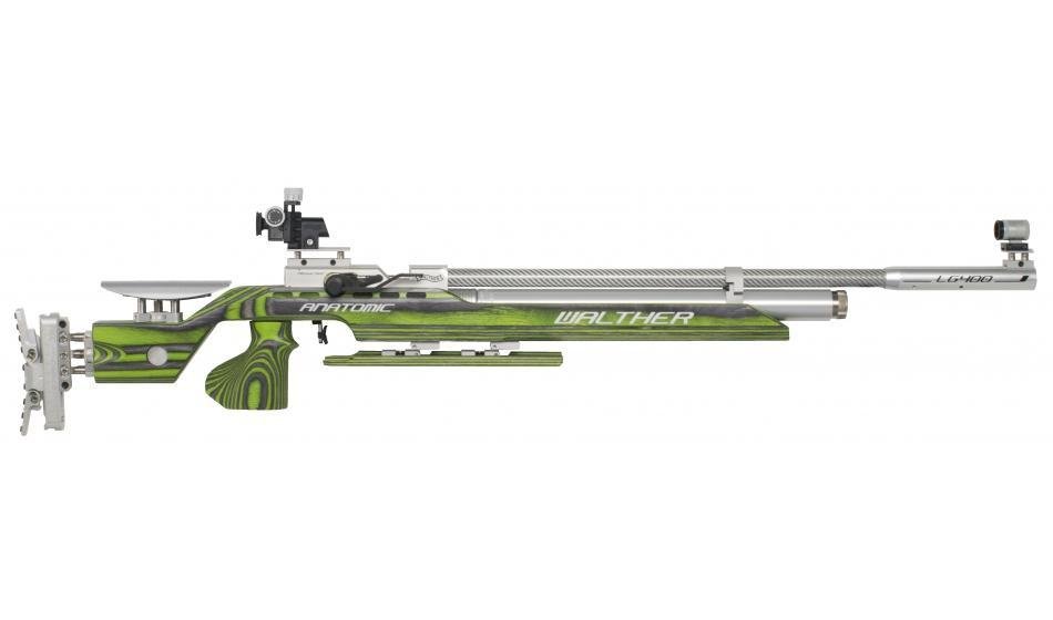 Walther LG400 Anatomic GREEN PEPPER, right, M-grip Match Air Rifle 2822440