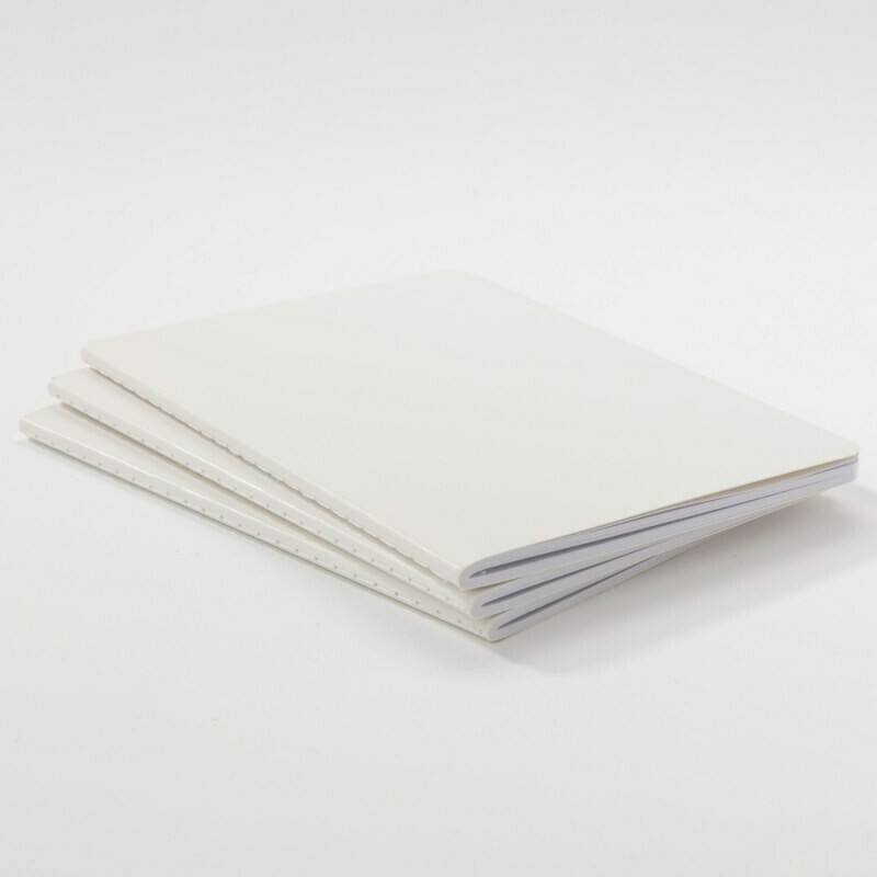 3 carnets Blanc 40p 12x17cm 3 carnets Blanc 40p 12x17cm