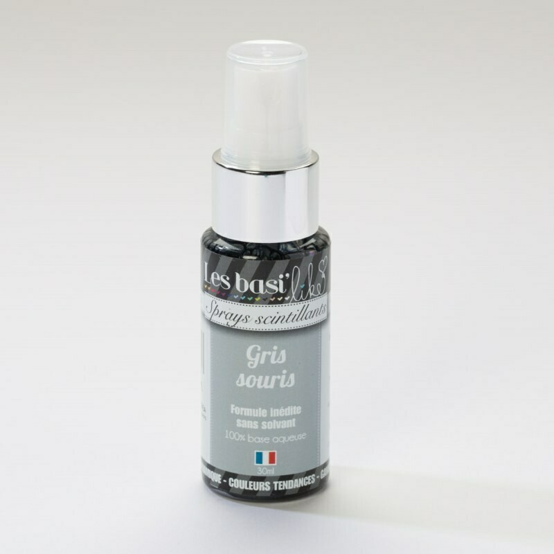 Encres en sprays - couleur Gris souris Encres en sprays - couleur Gris souris
