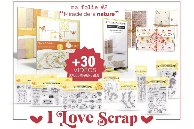 Kit I love Scrap Comme la nature est belle Kit I love Scrap Comme la nature est belle